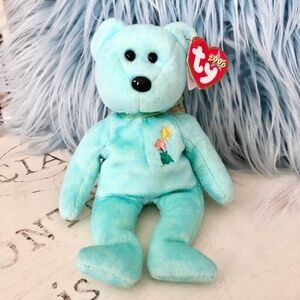 TY Beanie Baby, Ariel, Bear, Vintage, 2000, Nice Condition